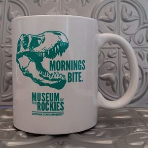 Montana State University MSU Bobcats Coffe Cup Museum Rockies Jurassic Park